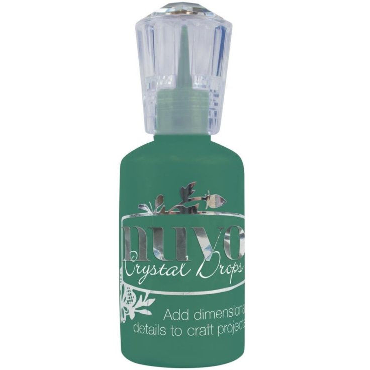 Tonic Studios - Nuvo Collection - Crystal Drops Gloss - Woodland Green
