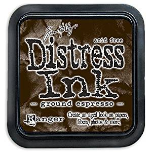 Ranger Ink- Tim Holtz Distress Ink - Ground Espresso Ranger Ink- Tim Holtz Distress Ink - Ground Espresso