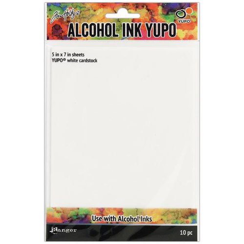 Ranger Ink - Tim Holtz - Alcohol Ink Yupo Paper - White Ranger Ink - Tim Holtz - Alcohol Ink Yupo Paper - White