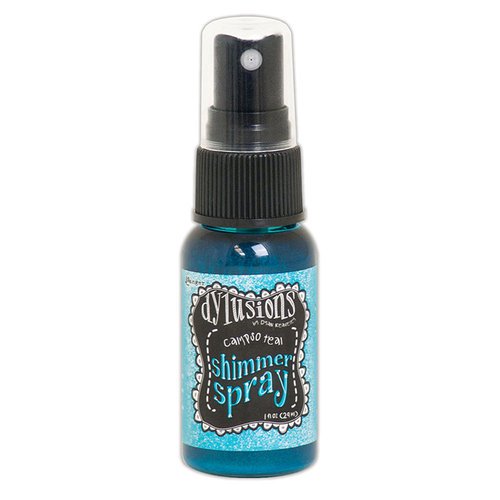 Ranger Ink - Dylusions Shimmer Spray - Calypso Teal Ranger Ink - Dylusions Shimmer Spray - Calypso Teal