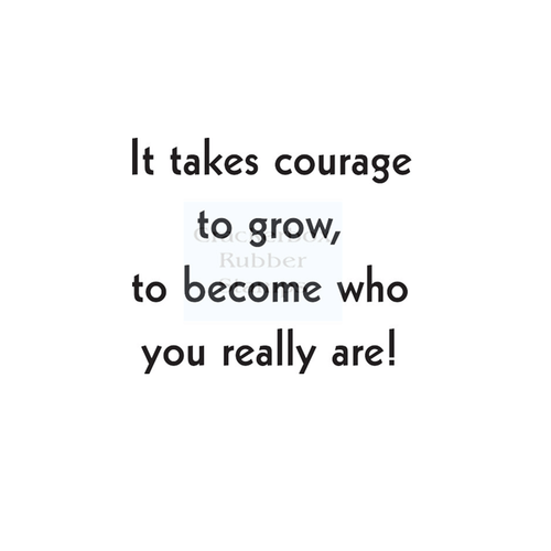 Crackerbox & Suzy Stamps - Courage to Grow