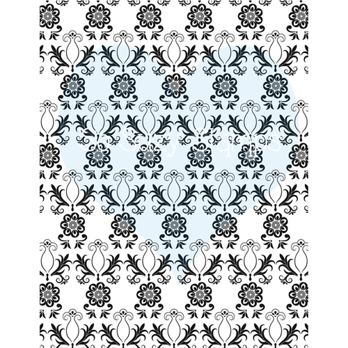 Crackerbox & Suzy Stamps - Tulip Background