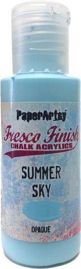 PaperArtsy - Summer Sky Fresco Chalk Paint 