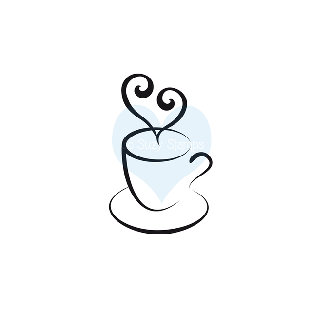 Crackerbox & Suzy Stamps - Coffee Cup Tall