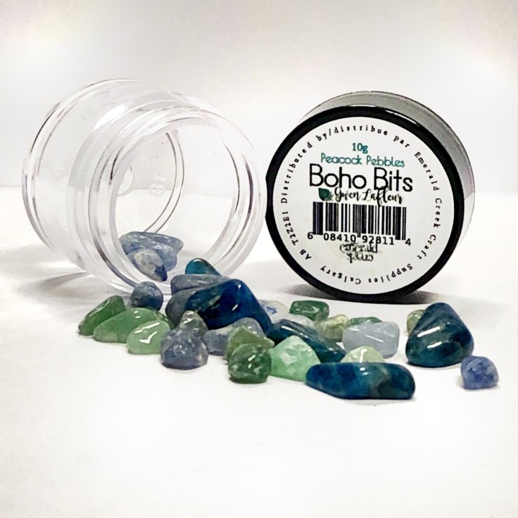Emerald Creek - Boho Bits - Peacock Pebbles