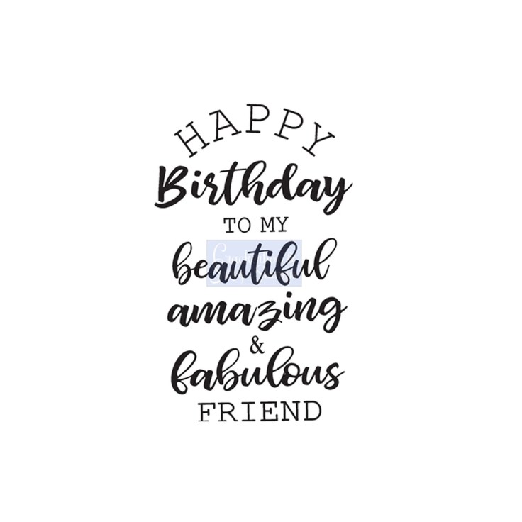 Crackerbox & Suzy Stamps - Beautiful, Amazing, Friend Crackerbox & Suzy Stamps - Beautiful, Amazing, Friend