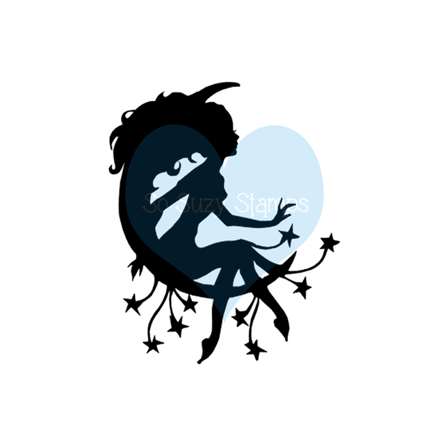 Crackerbox & Suzy Stamps - Moon Fairy