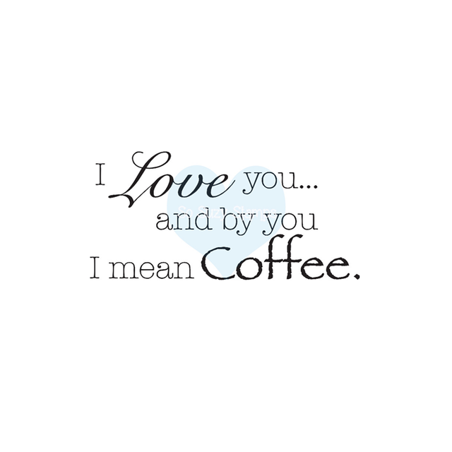 Crackerbox & Suzy Stamps - I Mean Coffee