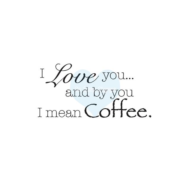 Crackerbox & Suzy Stamps - I Mean Coffee