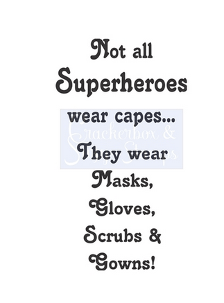 Crackerbox & Suzy Stamps - Not All Superheroes