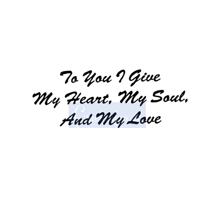 Crackerbox & Suzy Stamp - To You I Give