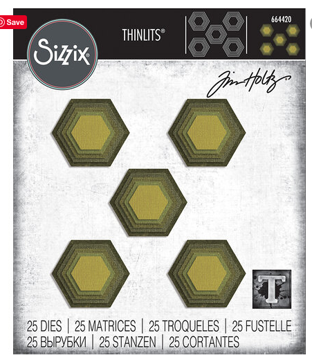 Sizzix - Tim Holz Hexagon