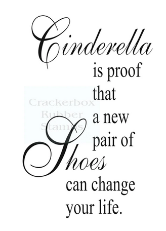 Crackerbox & Suzy Stamps - Cinderella Shoes Crackerbox & Suzy Stamps - Cinderella Shoes