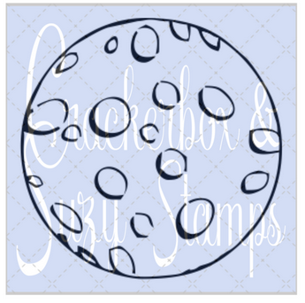Crackerbox & Suzy Stamps - Moon Full