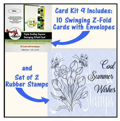 Crackerbox & Suzy Stamps - Card Kit 9