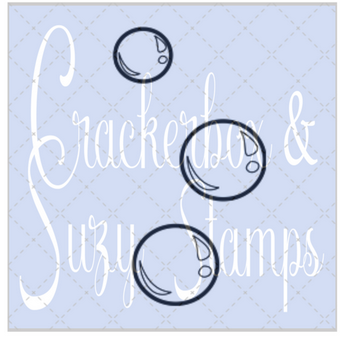Crackerbox & Suzy Stamps - Bubbles 