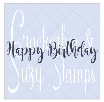 Crackerbox & Suzy Stamps - Birthday 1