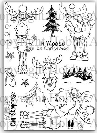 Hobby Art - It Moose Be Christmas
