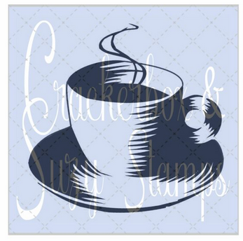 Crackerbox Stamps - Coffee Cup 50's