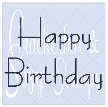 Crackerbox Stamps - Birthday 7