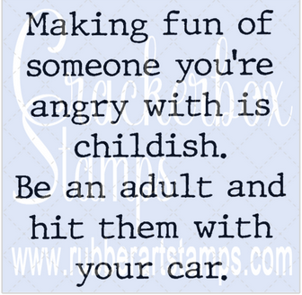 Crackerbox Stamps - Making Fun on Someone Crackerbox Stamps - Making Fun on Someone