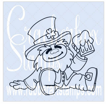 Crackerbox Stamps - Leprechaun Sheamus
