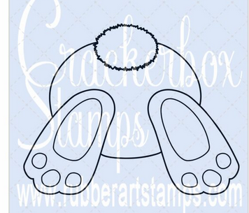Crackerbox Stamps - Bunny Butt