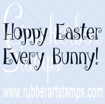 Crackerbox Stamps - Hoppy Easter Every Bunny