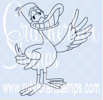 Crackerbox Stamps - Duck Grin Crackerbox Stamps - Duck Grin