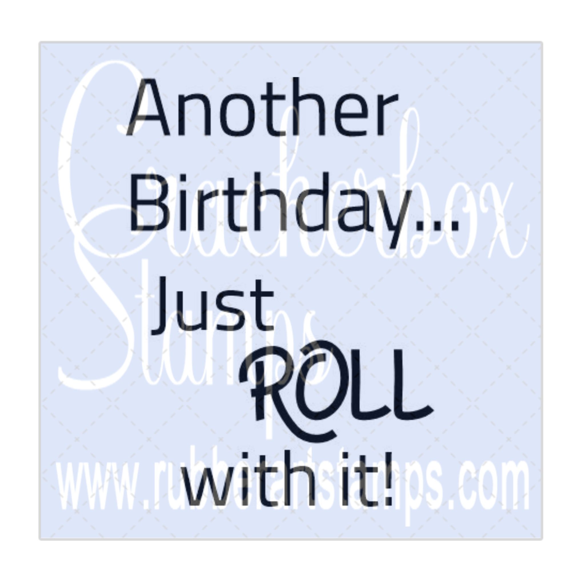 Crackerbox Stamps - Roll With It