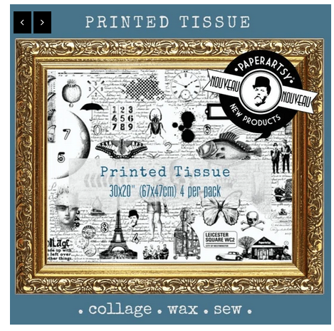PaperArtsy - Printed Tissue