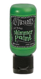 Ranger - Dylusions Shimmer Paint - Cut Grass