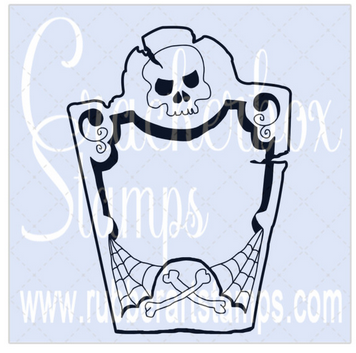 Crackerbox Stamps - Tombstone Lg