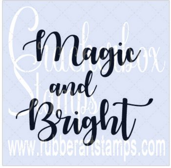 Crackerbox Stamps - Magic and Bright