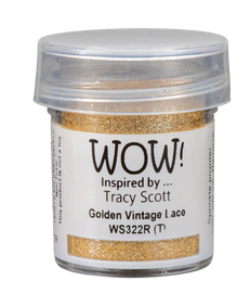 WOW! Embossing - Golden Vintge Lace