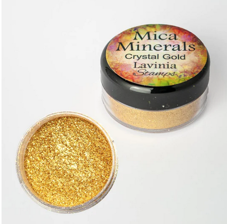 Lavinia Stamps - Mica Minerals Crystal Gold