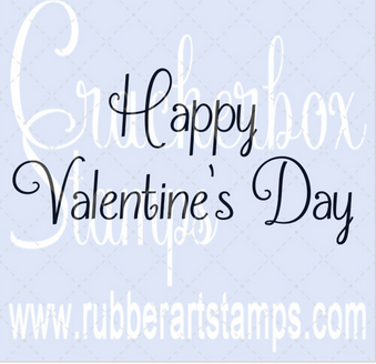 Crackerbox Stamps - Happy Valentine's Day