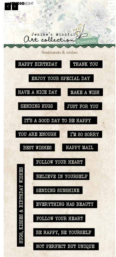 Studio Light - Jenine's Mindful Art Sentiments& Wishes