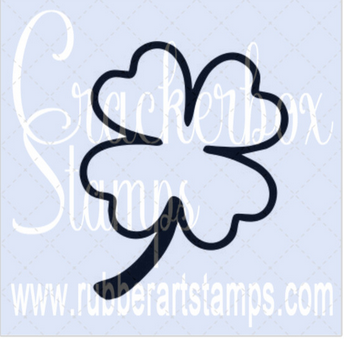 Crackerbox Stamps - 4 Leaf Clover Crackerbox Stamps - 4 Leaf Clover