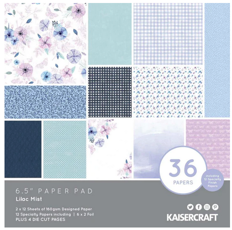 KaiserCraft Lilac Paper Pad