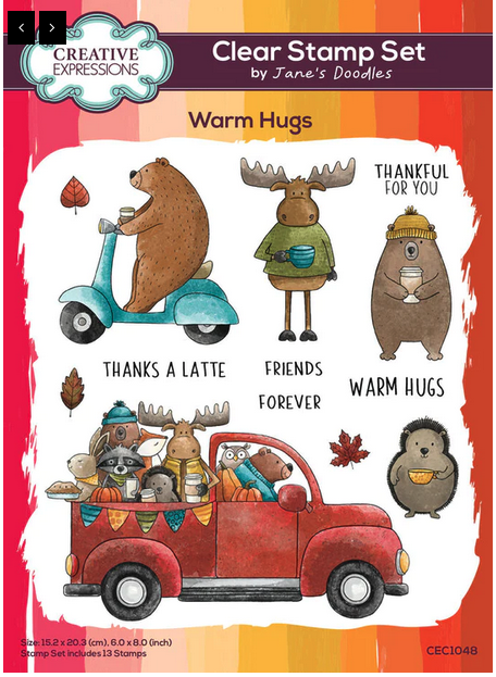Creative Expressions - Jane's Doodles Warm Hugs