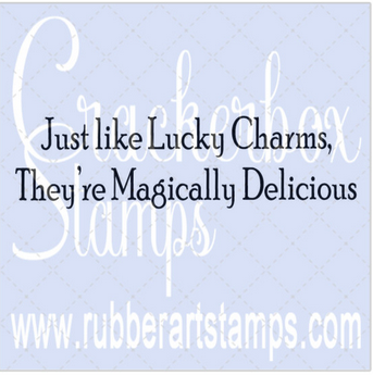 Crackerbox Stamps - Lucky Charms