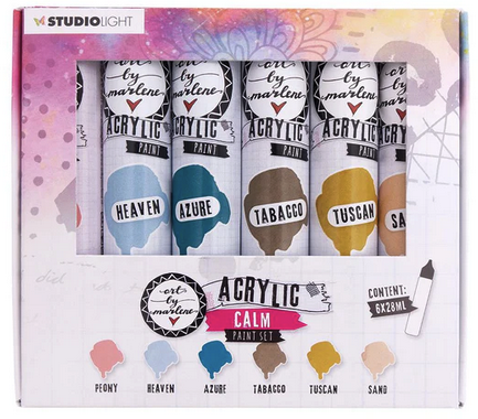 Studio Light - Acrylic Paint Set - Calm