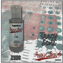 PaperArtsy - Fresco Paint Zinc